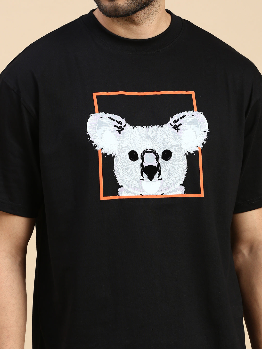 Unisex Graphic Printed Drop Shoulder Oversized T-Shirt