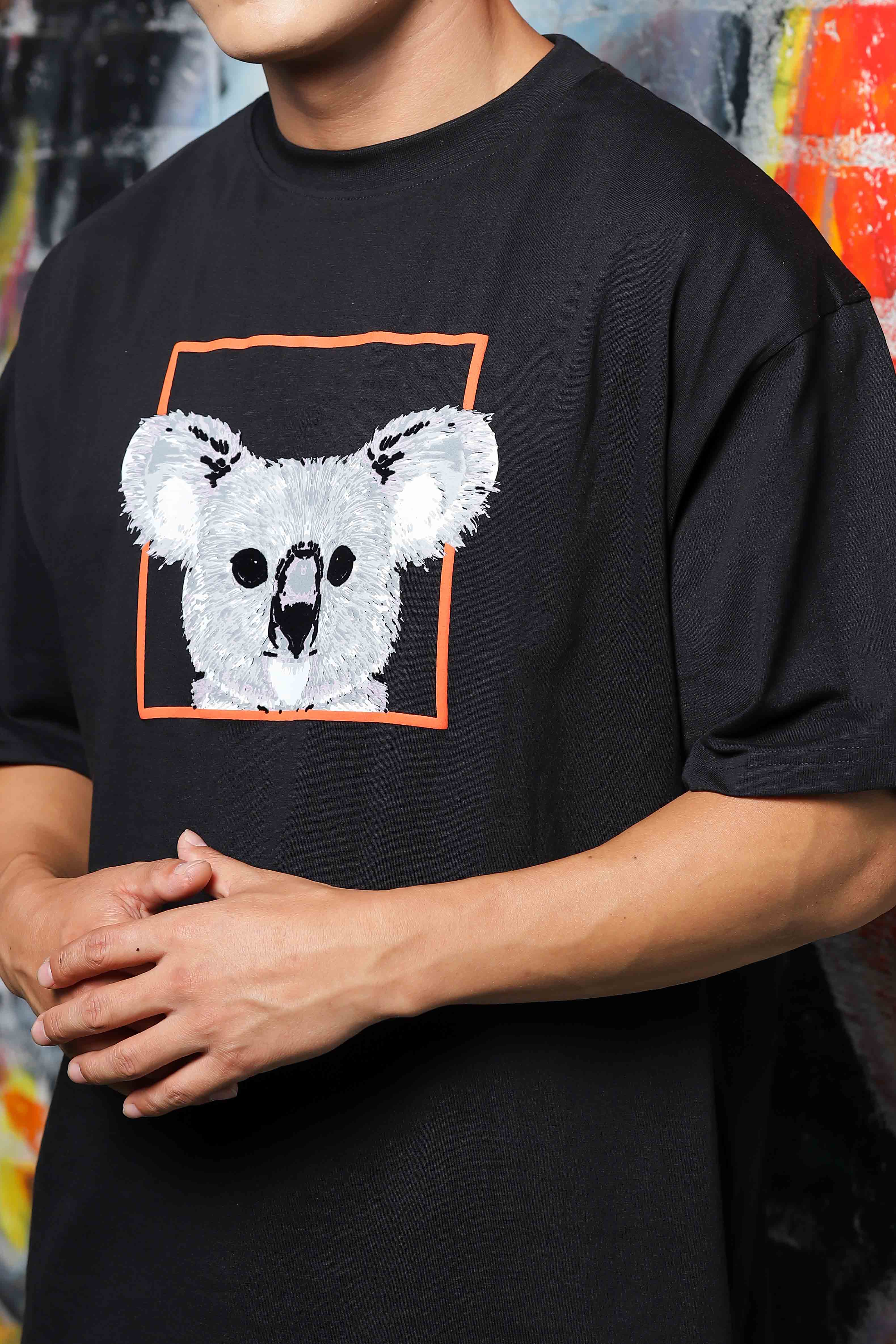 Unisex Graphic Printed Drop Shoulder Oversized T-Shirt