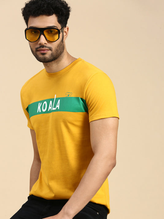 Unisex Relaxed Fit Zóni Yellow TShirt