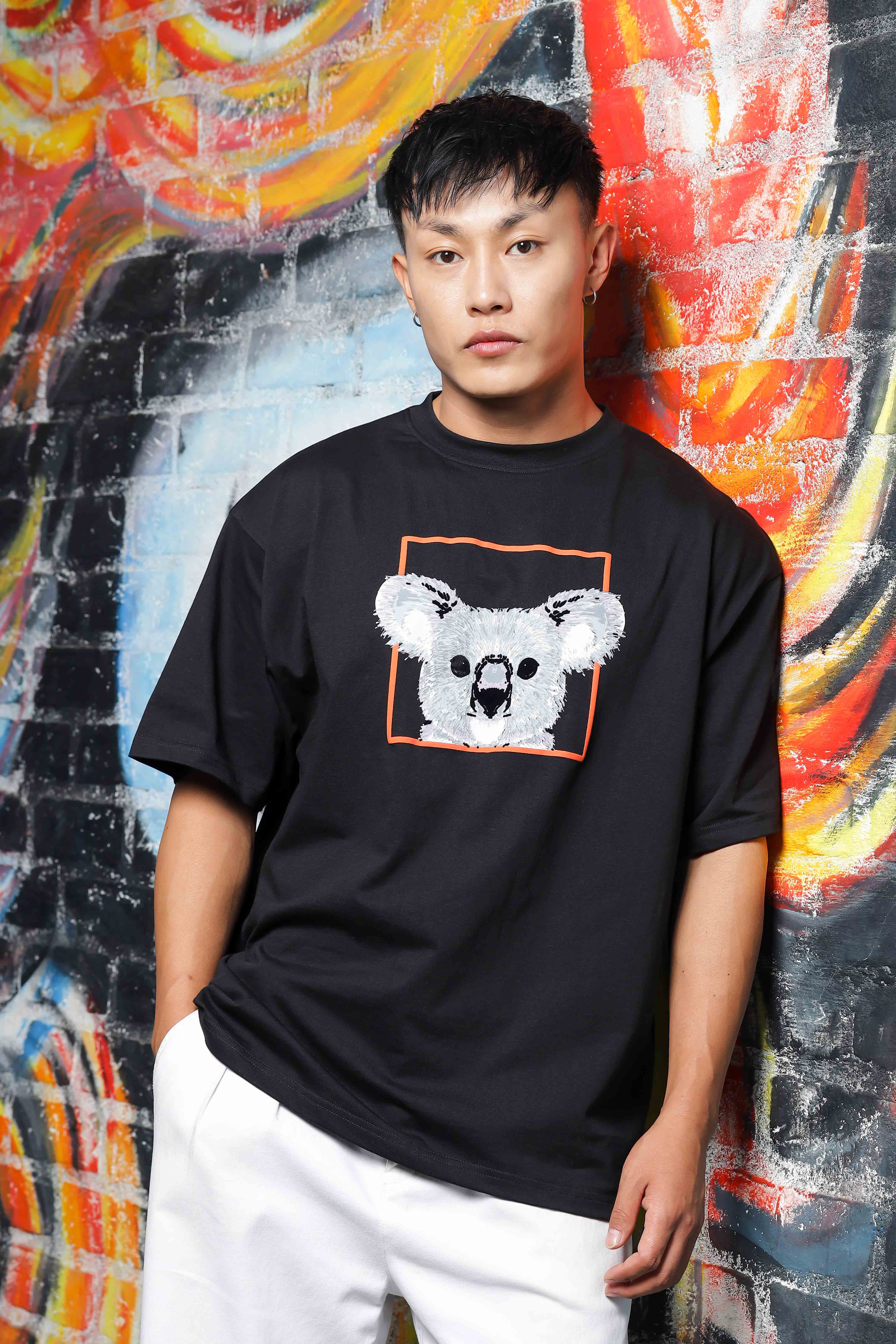 Unisex Graphic Printed Drop Shoulder Oversized T-Shirt