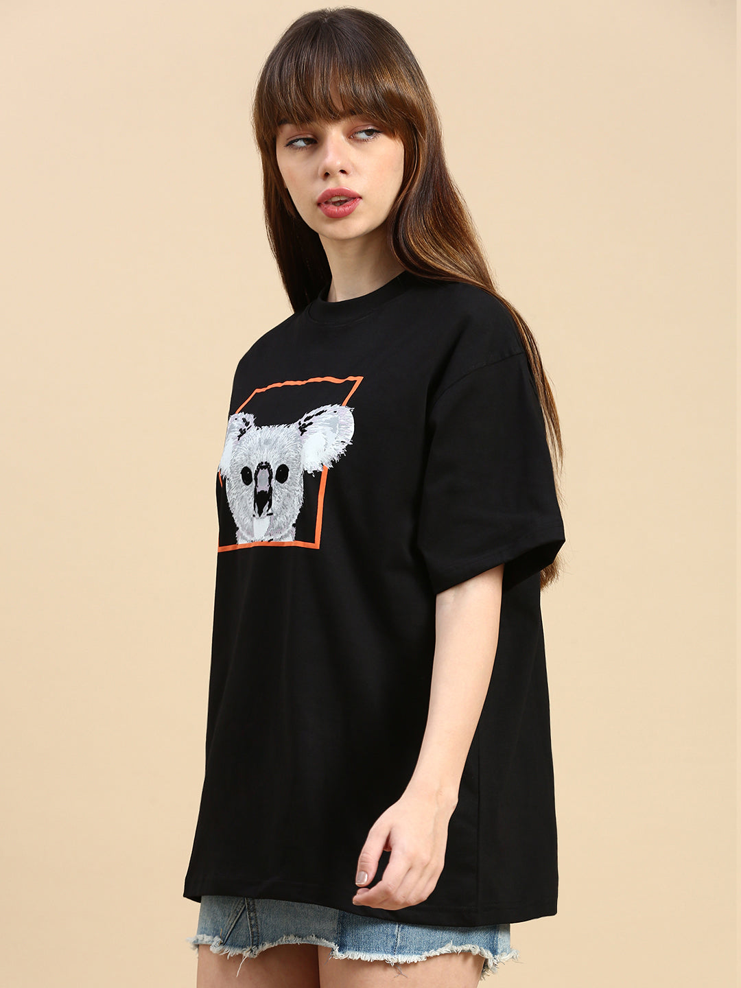 Unisex Graphic Printed Drop Shoulder Oversized T-Shirt