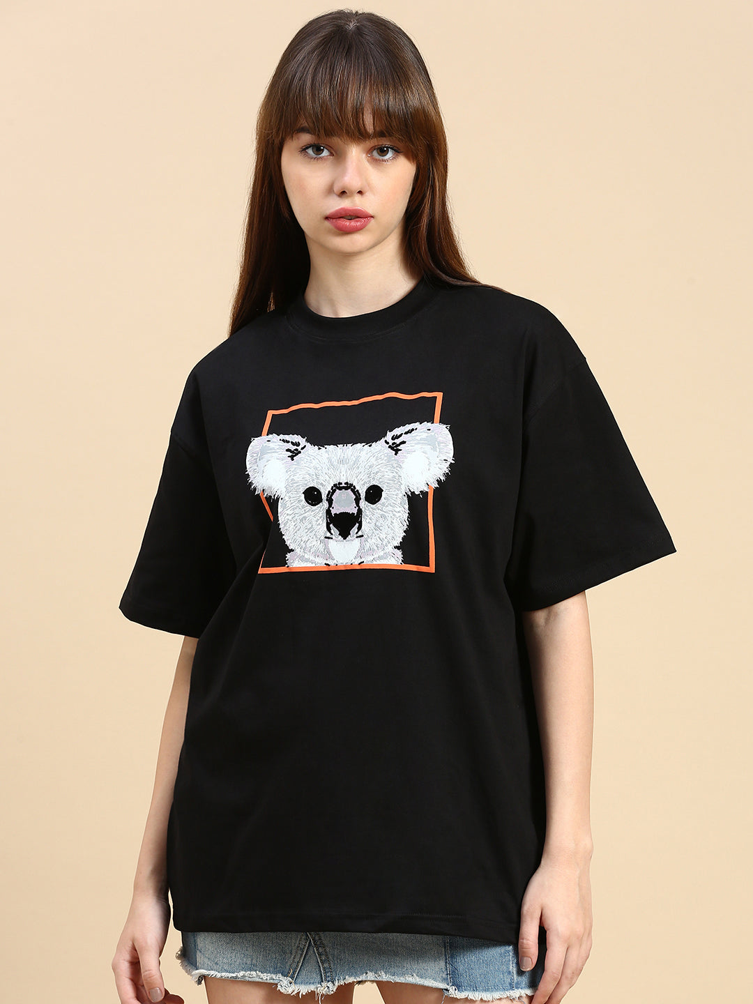 Unisex Graphic Printed Drop Shoulder Oversized T-Shirt