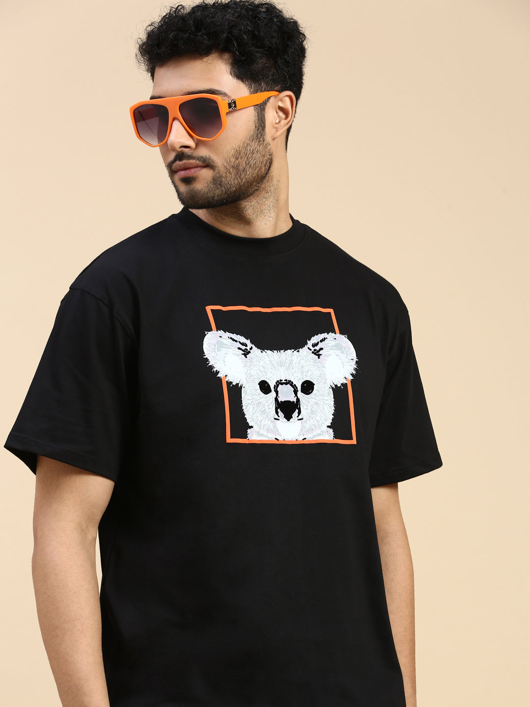 Unisex Graphic Printed Drop Shoulder Oversized T-Shirt