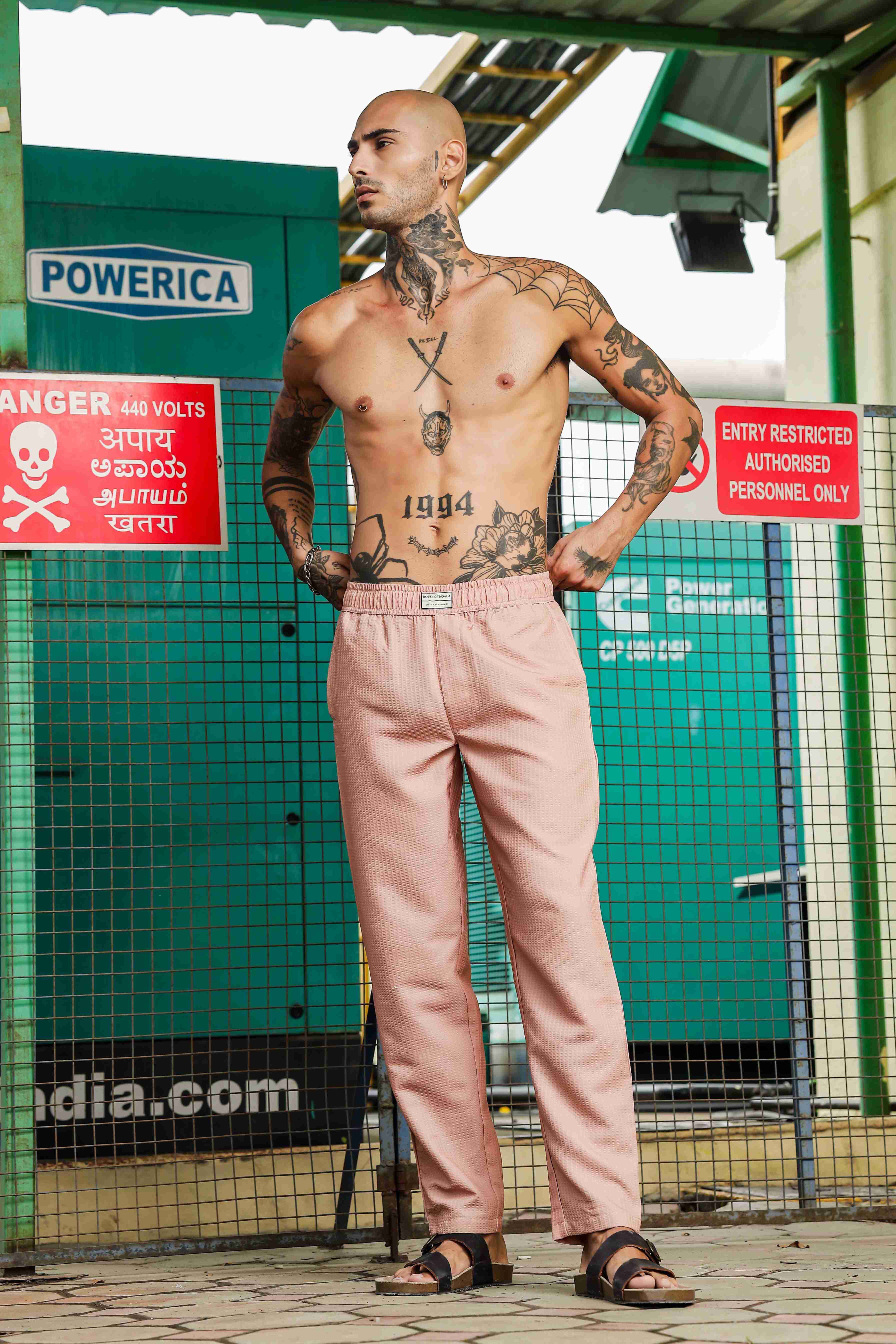 Peach Relaxed Fit All Day Pants