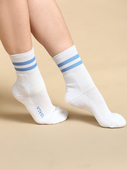 Unisex Pack of 2 Patterned Ankle-length Socks