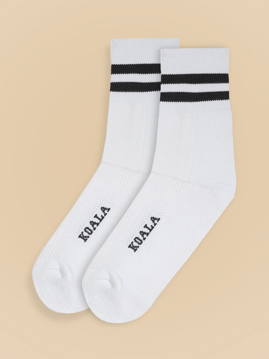 Unisex Pack of 2 Patterned Ankle-length Socks