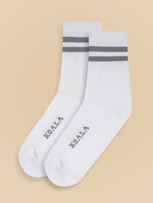 Unisex Pack of 2 Patterned Ankle-length Socks